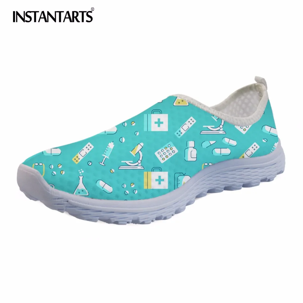 INSTANTARTS 2022 Summer Women Slip-on Flat Shoes Nursing Pattern Breathable Ladies Sneaker Shoes Fashion Air Mesh Woman Flats
INSTANTARTS 2022 Summer Women Slip-on Flat Shoes Nursing Pattern Breathable Ladies Sneaker Shoes Fashion Air Mesh Woman Flats