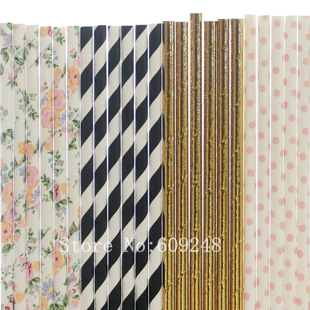 100pcs Party Paper Straws Mix,Black Stripe,Plain Solid Gold Foil,Pink Dot,Floral,Flower,16 Birthday Wedding Girl Baby Shower
100pcs Party Paper Straws Mix,Black Stripe,Plain Solid Gold Foil,Pink Dot,Floral,Flower,16 Birthday Wedding Girl Baby Shower