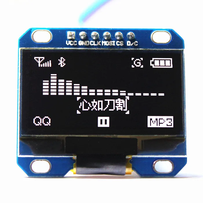 1.3 inch SPI Oled Module White12864 /3.3V-5V for Arduino 51 MSP420 STIM32 SCR (HTDS-BI13N) inland display
1.3 inch SPI Oled Module White12864 /3.3V-5V for Arduino 51 MSP420 STIM32 SCR (HTDS-BI13N) inland display