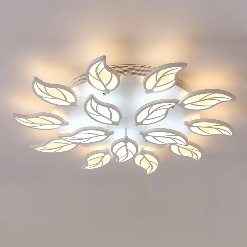 Modern Leaf Acrylic Lamps Led Chandelier Ceiling Living Room Dining Room Light Fixtures Decoration Hogar Home Lighting 220V
Modern Leaf Acrylic Lamps Led Chandelier Ceiling Living Room Dining Room Light Fixtures Decoration Hogar Home Lighting 220V