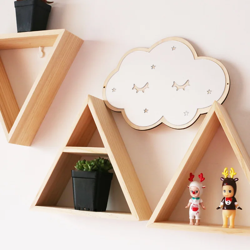 Nordic Wall Hanging Triangle Shelf Wooden Shelf Storage Baby Kids Room Wood Rack Wall Mounted Furniture Toys Room Decor
Nordic Wall Hanging Triangle Shelf Wooden Shelf Storage Baby Kids Room Wood Rack Wall Mounted Furniture Toys Room Decor