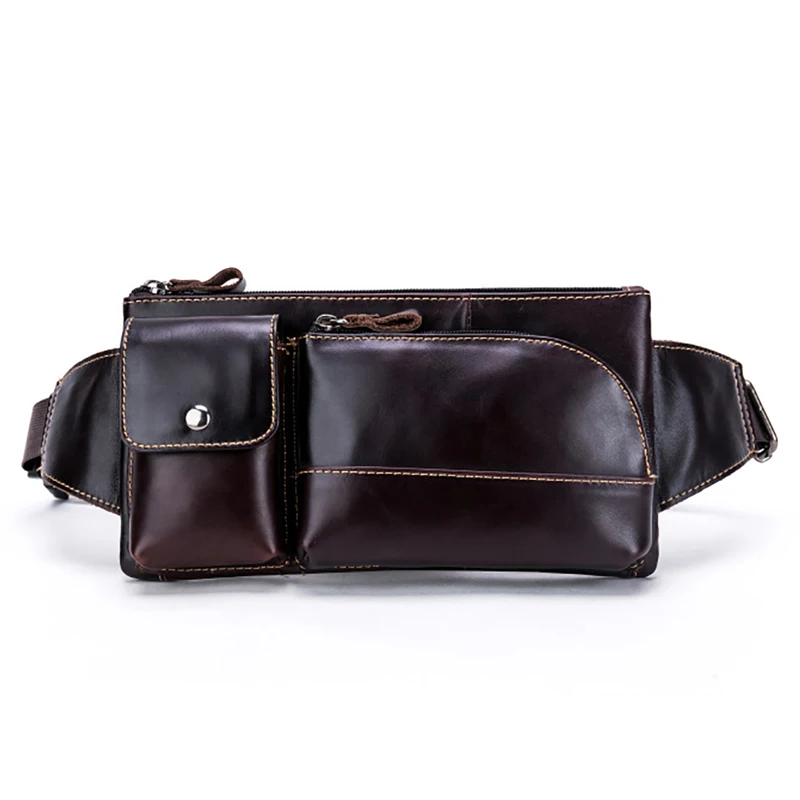 New Men Genuine Oil Wax Leather Fanny Waist Bag First Layer Natural Cowhide Loops Belt Purse Pouch Casual Messenger Chest Bags
New Men Genuine Oil Wax Leather Fanny Waist Bag First Layer Natural Cowhide Loops Belt Purse Pouch Casual Messenger Chest Bags