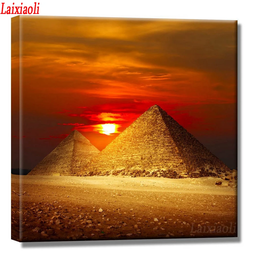full drill diamond embroidery Landscape Egyptian Pyramids Pictures diy diamond painting cross-stitch sunset view wall decoration
full drill diamond embroidery Landscape Egyptian Pyramids Pictures diy diamond painting cross-stitch sunset view wall decoration