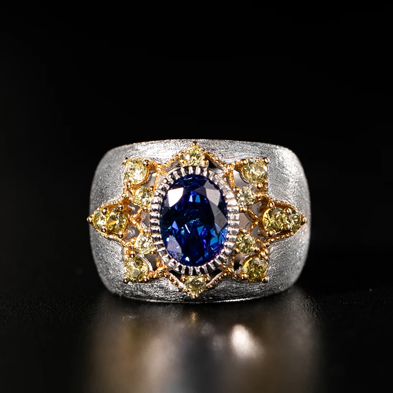 925 Silver Zircon Ring Silver Bar 925 Jewelry for Women European Court style vintage style
925 Silver Zircon Ring Silver Bar 925 Jewelry for Women European Court style vintage style