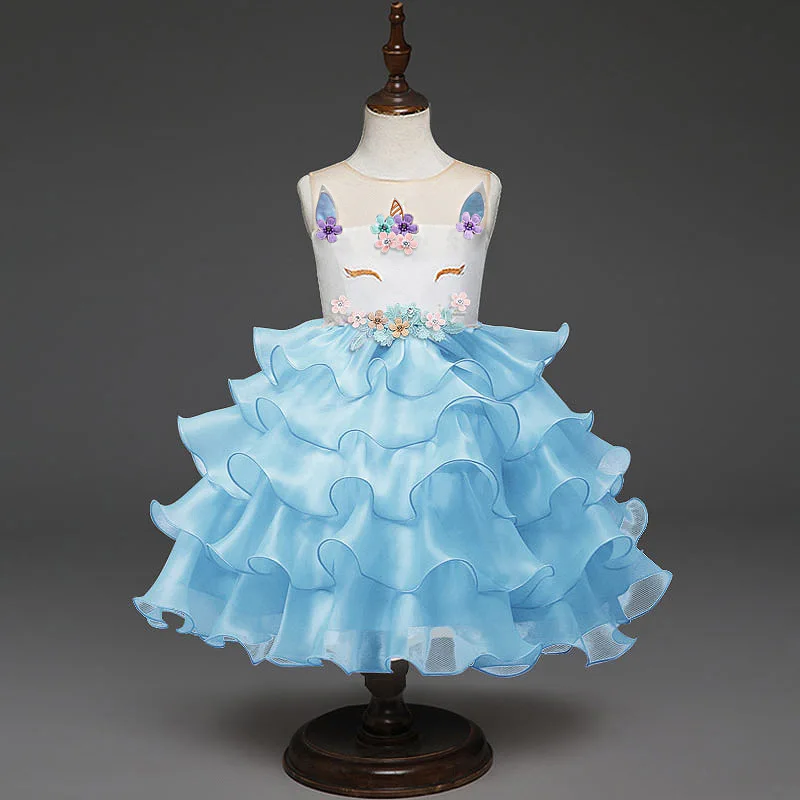 Free shipping unicorn girls sleeveless cake dress children's clothes holiday party birthday gift costume JQ-2031
Free shipping unicorn girls sleeveless cake dress children's clothes holiday party birthday gift costume JQ-2031