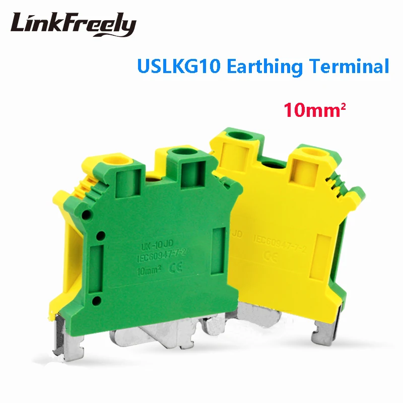 USLKG10 50pcs Electrical Wire Screw Earthing Terminal Connector USLKG2.5 -50mm^2 Faston Crimp Terminal Connectors Block Clamp
USLKG10 50pcs Electrical Wire Screw Earthing Terminal Connector USLKG2.5 -50mm^2 Faston Crimp Terminal Connectors Block Clamp