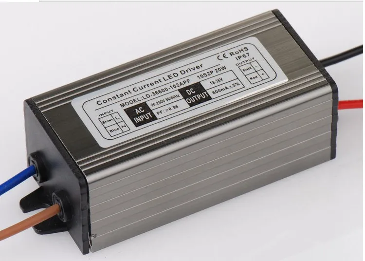 20x 20W 600mA output Lighting switching Transformer CE ROHS Certified Constant Current type Waterproof LED Driver Power Supply
20x 20W 600mA output Lighting switching Transformer CE ROHS Certified Constant Current type Waterproof LED Driver Power Supply