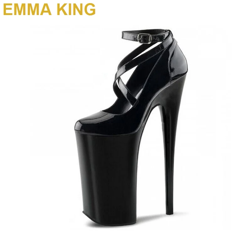 Эмма KING; Модная женская обувь; Туфли-лодочки на высокой платформе, Ремешок на щиколотке на высоком каблуке 20 см, пикантная обувь с ремешками ...
Эмма KING; Модная женская обувь; Туфли-лодочки на высокой платформе, Ремешок на щиколотке на высоком каблуке 20 см, пикантная обувь с ремешками ...