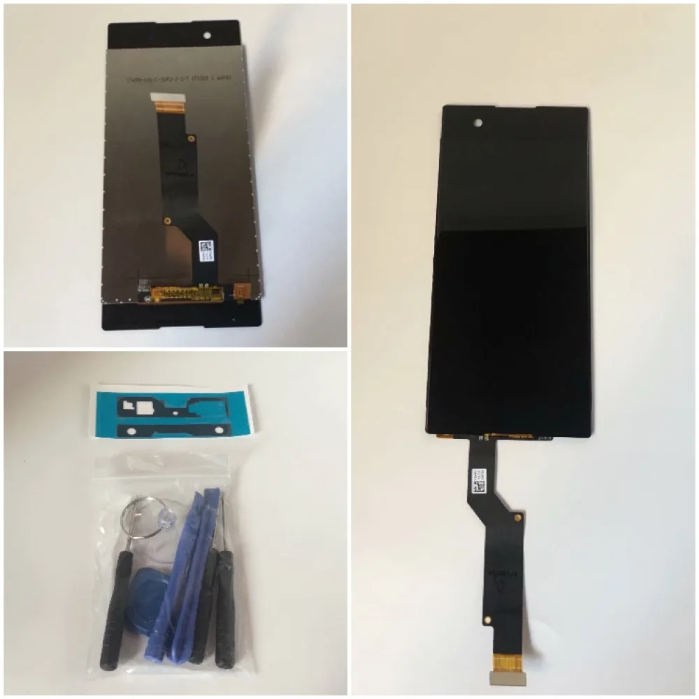 Оригинальный 5 0 "LCD для SONY Xperia XA1 LCD сенсорный экран с рамкой XPERIA дисплей G3116 G3121