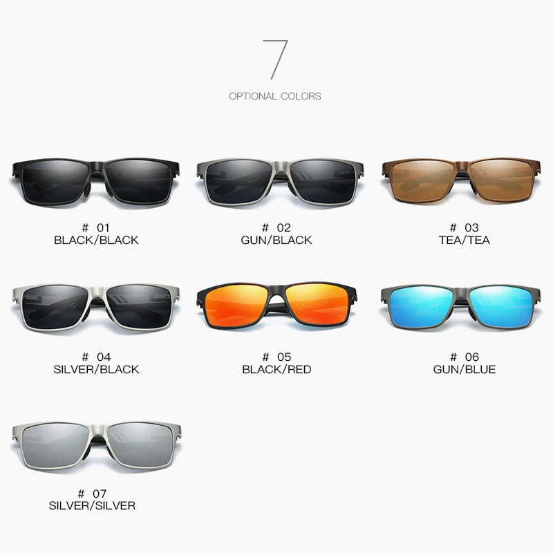 AZB Aluminum Magnesium Brand Designer Polarized Sunglasses Men Glasses Driving Glasses Summer 2018 Eyewear Accessories
AZB Aluminum Magnesium Brand Designer Polarized Sunglasses Men Glasses Driving Glasses Summer 2018 Eyewear Accessories