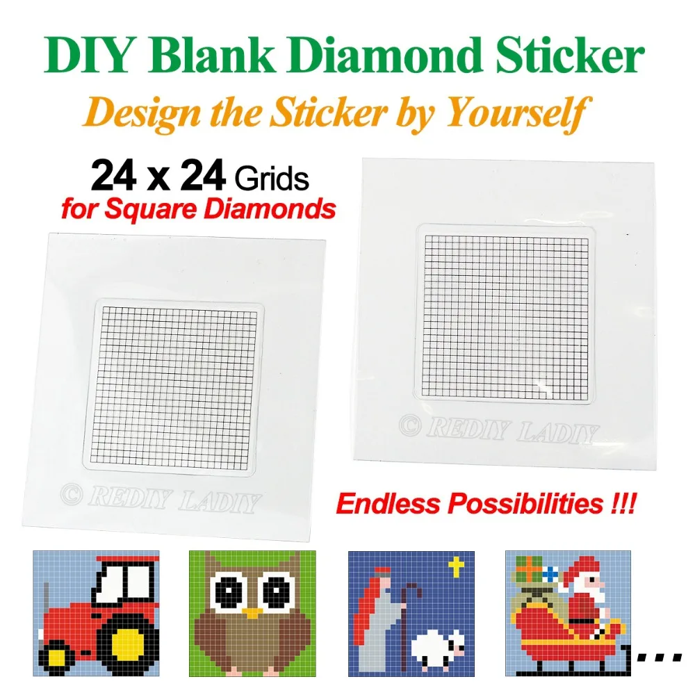 Diamond Embroidery Full Square Diamond Mosaic 24x24 Blank Transparent Diamond Sticker Pixel Art Hobby & Crafts Diamond Painting
Diamond Embroidery Full Square Diamond Mosaic 24x24 Blank Transparent Diamond Sticker Pixel Art Hobby & Crafts Diamond Painting