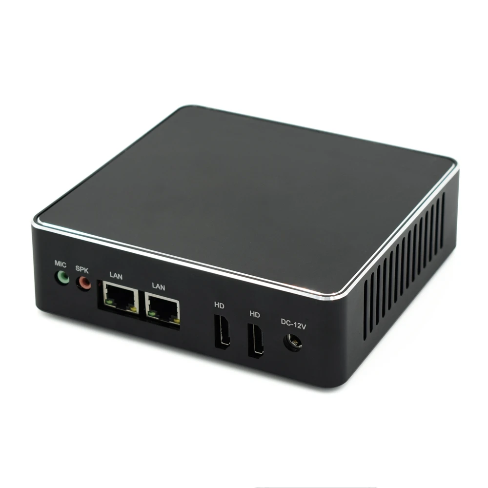 HYSTOU Intel Quad Core Celeron J3160 Fanless Mini PC 2LAN 1RS232 Pfsense Firewall Server Router Computer Support Windows Linux
HYSTOU Intel Quad Core Celeron J3160 Fanless Mini PC 2LAN 1RS232 Pfsense Firewall Server Router Computer Support Windows Linux