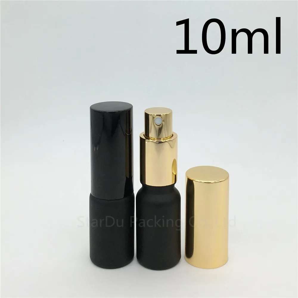 480pcs/lot 10ml Black Frosted Glass Bottle With Aluminum Sprayer Perfume Bottles 10cc Essential Oil Spray Bottle
480pcs/lot 10ml Black Frosted Glass Bottle With Aluminum Sprayer Perfume Bottles 10cc Essential Oil Spray Bottle
