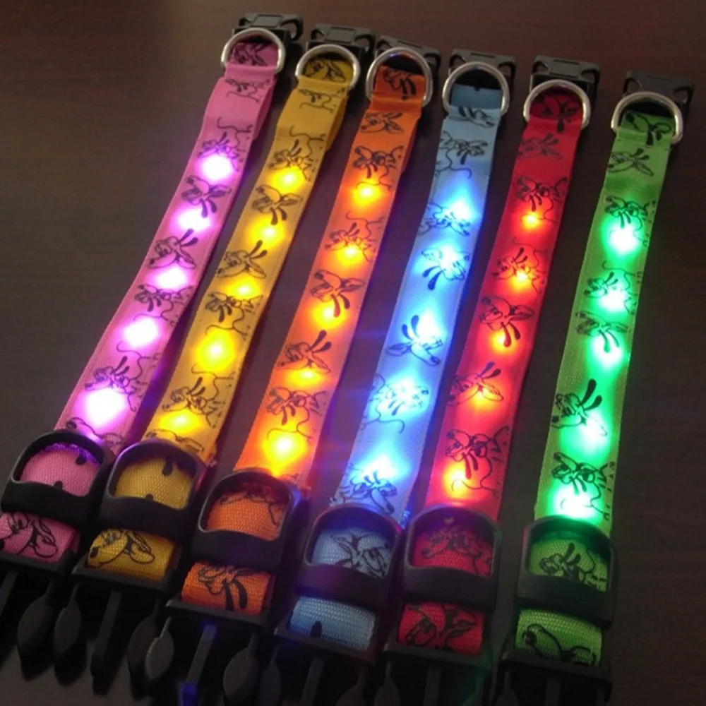 2019 LED Lighting Design Nylon Neck Strap Glow Night Flashing Safety Pet Supplies Cartoon Pattern Can Be Double-sided Use
2019 LED Lighting Design Nylon Neck Strap Glow Night Flashing Safety Pet Supplies Cartoon Pattern Can Be Double-sided Use