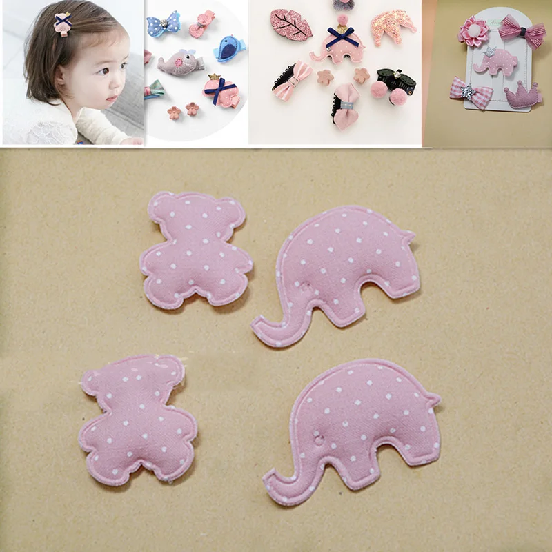 20pcs/lot point Elephants and bears with point Appliques Padded Patches for Clothes Stickers DIY Hair Clips
20pcs/lot point Elephants and bears with point Appliques Padded Patches for Clothes Stickers DIY Hair Clips