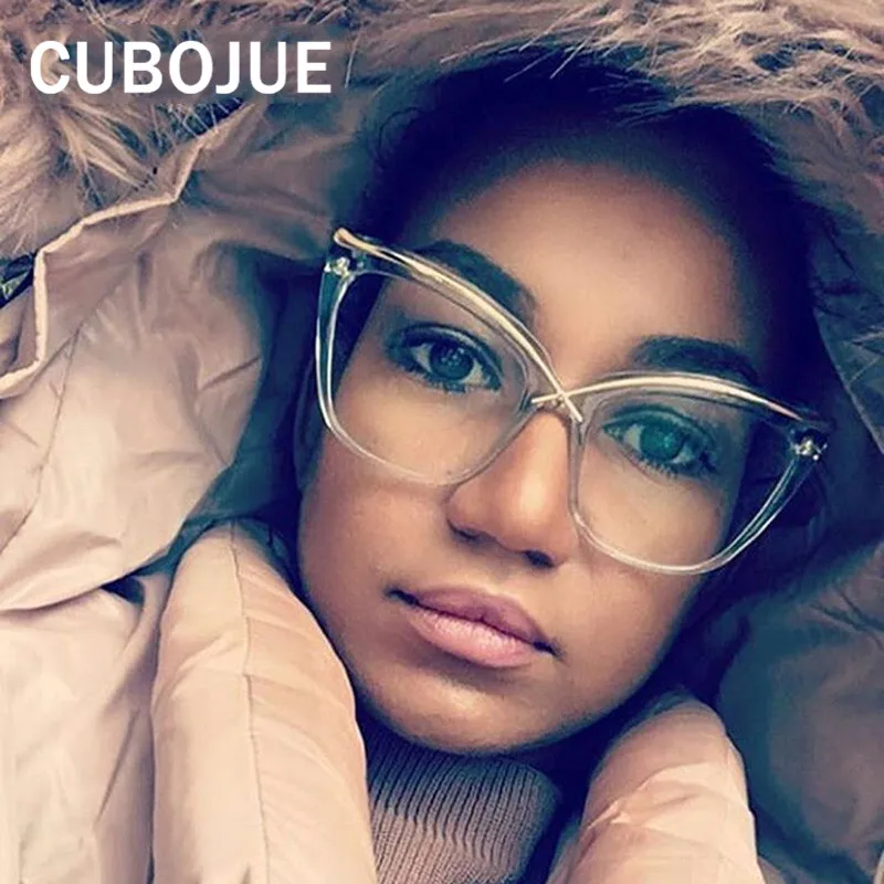 Cubojue женские очки большого размера, прозрачные женские очки «кошачий глаз» с большим лицом, винтажные женские очки 2017 большого размера
Cubojue женские очки большого размера, прозрачные женские очки «кошачий глаз» с большим лицом, винтажные женские очки 2017 большого размера
