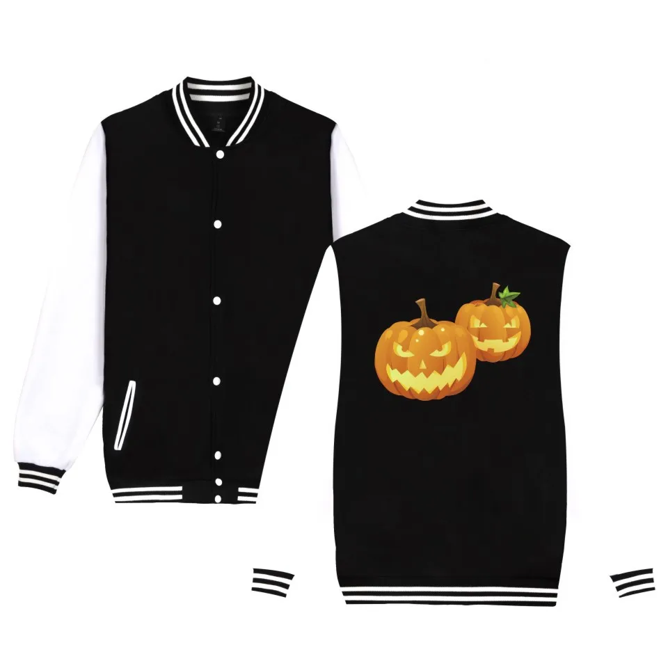 new fashion Halloween pumpkin funny printed Baseball Jacket men women Sweatshirts coats tops casual long sleeve hoodies Jackets
new fashion Halloween pumpkin funny printed Baseball Jacket men women Sweatshirts coats tops casual long sleeve hoodies Jackets