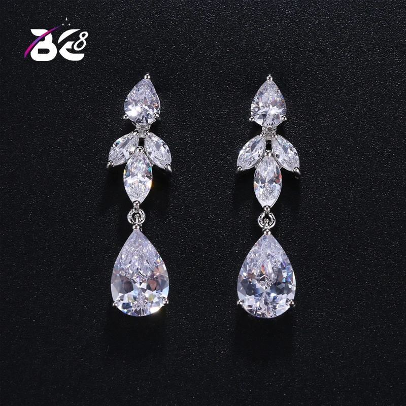Be 8 Elegant Women Water Drop Shaped Cubic Zirconia Crystal Long Dangle Earrings E374
Be 8 Elegant Women Water Drop Shaped Cubic Zirconia Crystal Long Dangle Earrings E374