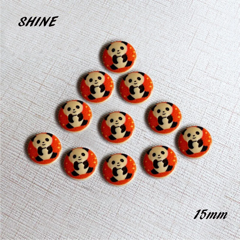 SHINE Wooden Sewing Buttons Scrapbooking Round Two Holes Panda Pattern 15mm Dia. 50PCs Costura Botones Decorate bottoni botoes
SHINE Wooden Sewing Buttons Scrapbooking Round Two Holes Panda Pattern 15mm Dia. 50PCs Costura Botones Decorate bottoni botoes