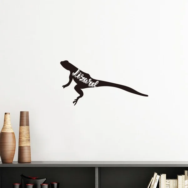 Lizard Black And White Animal Silhouette Removable Wall Sticker Art Decals Mural DIY Wallpaper for Room Decal
Lizard Black And White Animal Silhouette Removable Wall Sticker Art Decals Mural DIY Wallpaper for Room Decal