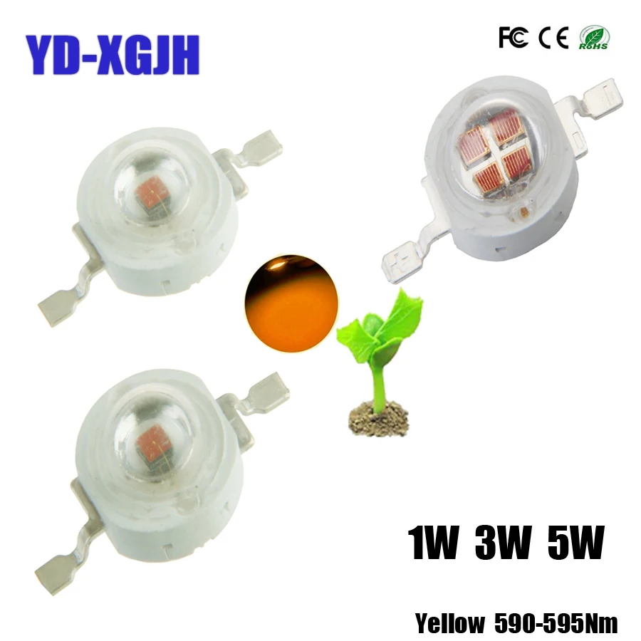 1W 3W 5W High Power LED Chip 590-595NM 1W 3W 2.1-2.3v 5W 2.2-2.4 30mil 45mil Yellow SMD DIY COB Light Lamp Beads Diode spotlight
1W 3W 5W High Power LED Chip 590-595NM 1W 3W 2.1-2.3v 5W 2.2-2.4 30mil 45mil Yellow SMD DIY COB Light Lamp Beads Diode spotlight