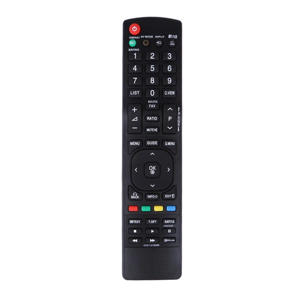 AKB72915202 TV Remote Control Smart Television Remote Control For LG 22LD320H/22LD350/22LE5310/26LE5310/32LD320H/32LD350/32LD460
AKB72915202 TV Remote Control Smart Television Remote Control For LG 22LD320H/22LD350/22LE5310/26LE5310/32LD320H/32LD350/32LD460