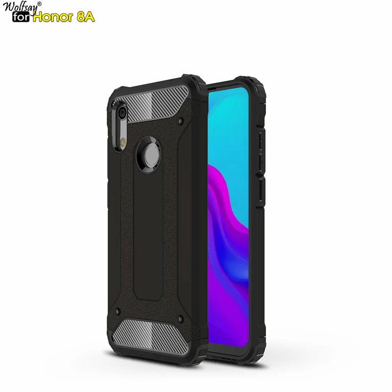 Wolfsay For Case Huawei Honor 8A Cover Durable Armor TPU & PC Case For Huawei Honor 8A Pro Case For Huawei Honor 8A Fundas 6.01"
Wolfsay For Case Huawei Honor 8A Cover Durable Armor TPU & PC Case For Huawei Honor 8A Pro Case For Huawei Honor 8A Fundas 6.01"