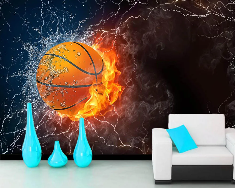 Papel de pared Basketball Water Fire Ball Sport 3d wallpapers,living room sofa TV wall bedroom wall papers home decor murals
Papel de pared Basketball Water Fire Ball Sport 3d wallpapers,living room sofa TV wall bedroom wall papers home decor murals