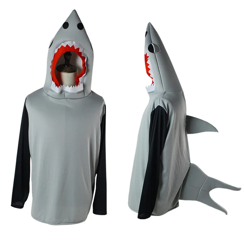 Halloween Ocean Animal Shark Cosplay Costume Performance Clothing Cartoon Adult Top
Halloween Ocean Animal Shark Cosplay Costume Performance Clothing Cartoon Adult Top