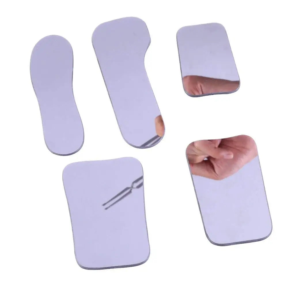 Dental Glass Mirror, Orthodontic Intra-Oral Double Side Glassed Photographic Mirror Reflecter 4pcs (Different Shape)
Dental Glass Mirror, Orthodontic Intra-Oral Double Side Glassed Photographic Mirror Reflecter 4pcs (Different Shape)