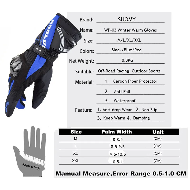 2018 100% Waterproof New Arrival Carbon Fiber Motorcycle Gloves Winter Keep Warm Alpine Stars Guantes Moto Invierno M-XXL
2018 100% Waterproof New Arrival Carbon Fiber Motorcycle Gloves Winter Keep Warm Alpine Stars Guantes Moto Invierno M-XXL