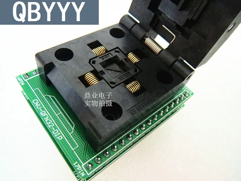 QBYYY Original YAMAICHI gold plated QFN32 DIP32 adapter QFN32 socket QFN11T032-003 programmer Free Shipping
QBYYY Original YAMAICHI gold plated QFN32 DIP32 adapter QFN32 socket QFN11T032-003 programmer Free Shipping