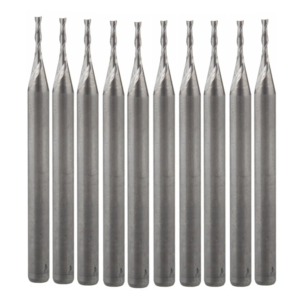 10pcs 3.175*1.0*4MM Two Flutes Tungsten End Mill Bits, Advanced Chipboard Carbide Millinging Cutter, Imported Material
10pcs 3.175*1.0*4MM Two Flutes Tungsten End Mill Bits, Advanced Chipboard Carbide Millinging Cutter, Imported Material