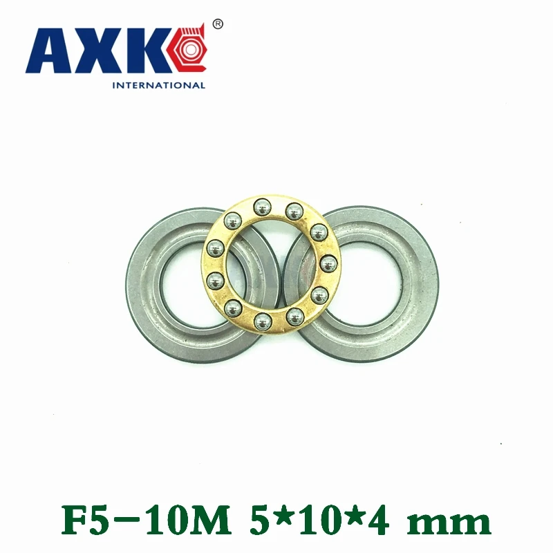 

10pcs F5-10m 5*10*4 Mm Free Shipping Axial Ball Thrust Bearings Plane Thrust Ball Bearing Abec5 5x10x4mm