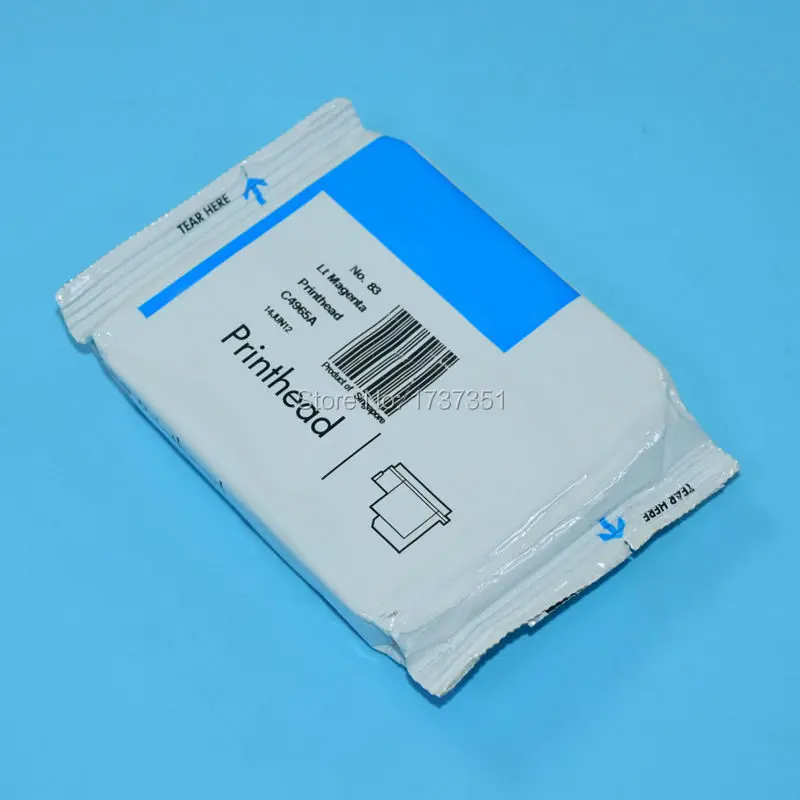 New C4965A Print Head Light Magenta for HP 83 Printhead LM for HP Designjet 5000 5000pc Printer Head For HP83
New C4965A Print Head Light Magenta for HP 83 Printhead LM for HP Designjet 5000 5000pc Printer Head For HP83
