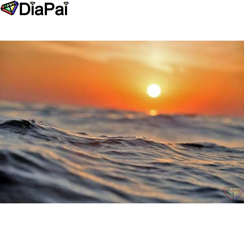 DIAPAI Diamond Painting 5D DIY 100% Full Square/Round Drill "Sunset water scene" Diamond Embroidery Cross Stitch 3D Decor A24220
DIAPAI Diamond Painting 5D DIY 100% Full Square/Round Drill "Sunset water scene" Diamond Embroidery Cross Stitch 3D Decor A24220