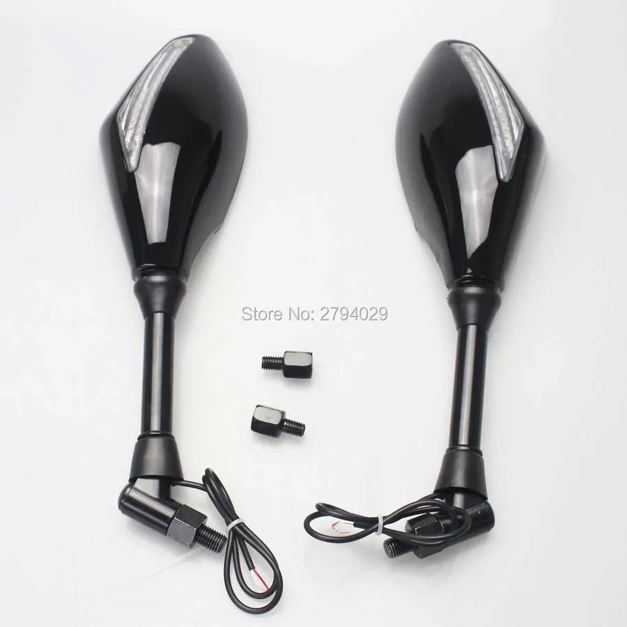 Free Shipping Universal 8mm 10mm Mirrors 10mm Rear Side Motorcycle Street Bike Integrated Turn Signals LED Black
Free Shipping Universal 8mm 10mm Mirrors 10mm Rear Side Motorcycle Street Bike Integrated Turn Signals LED Black