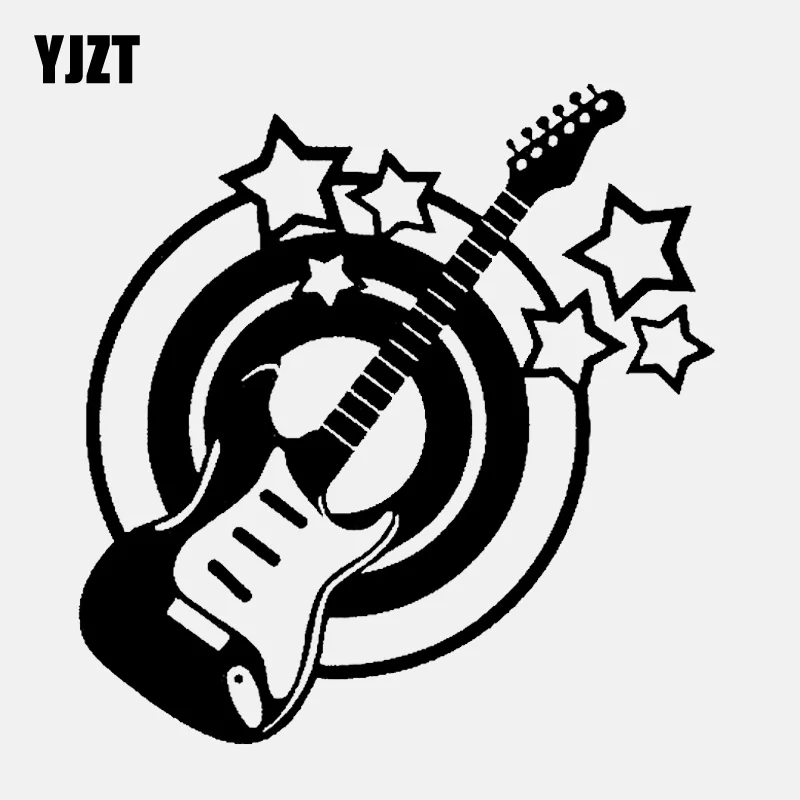 YJZT 12.4CM*12.9CM Rock Guitar Music Musical Instrument Vinyl High Quality Car Sticker C22-0753
YJZT 12.4CM*12.9CM Rock Guitar Music Musical Instrument Vinyl High Quality Car Sticker C22-0753