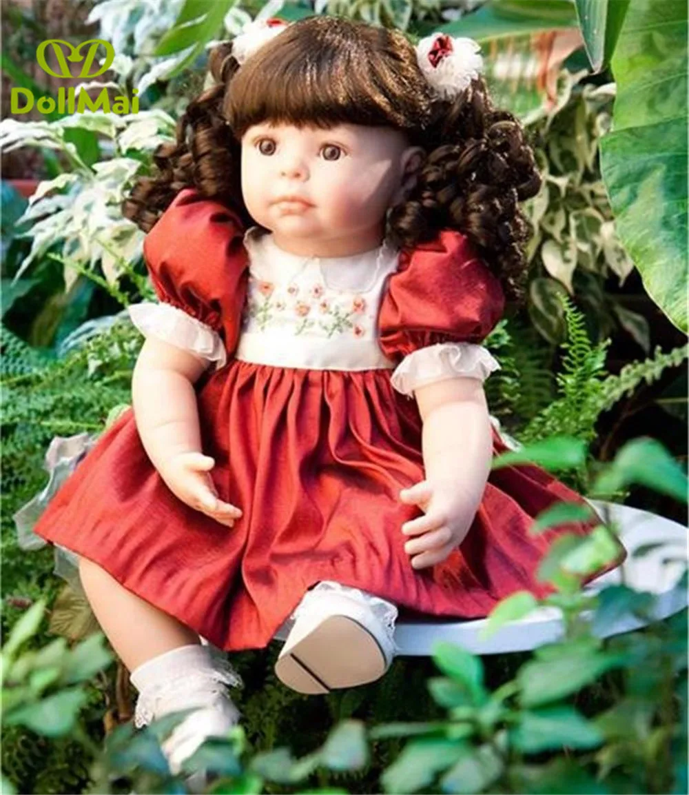 Adorable doll reborn girl princess 50cm vinyl silicone reborn baby dolls real alive toddler babies doll for children gift
Adorable doll reborn girl princess 50cm vinyl silicone reborn baby dolls real alive toddler babies doll for children gift