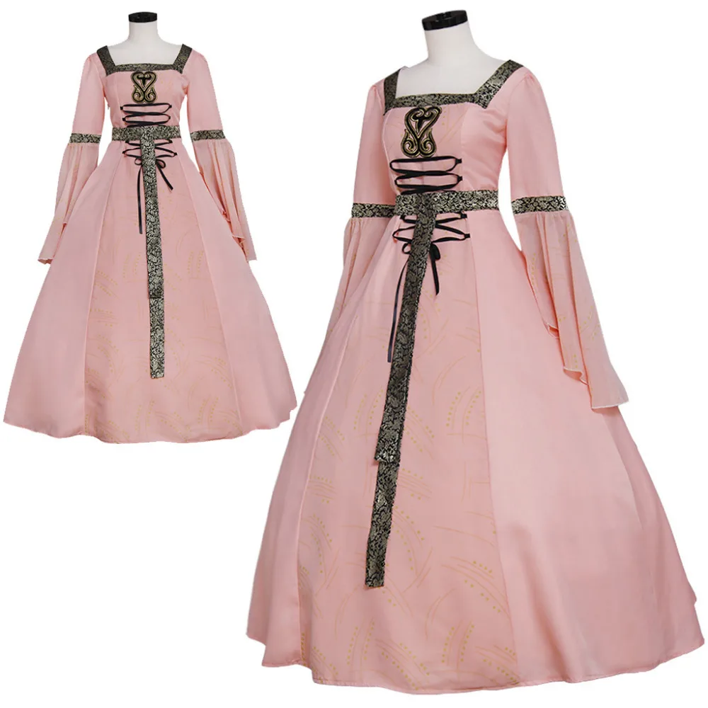Pink Medieval Renaissance TUDOR Wedding Ball Gown Dress Costume Adult Halloween Carnival Cosplay Costume
Pink Medieval Renaissance TUDOR Wedding Ball Gown Dress Costume Adult Halloween Carnival Cosplay Costume