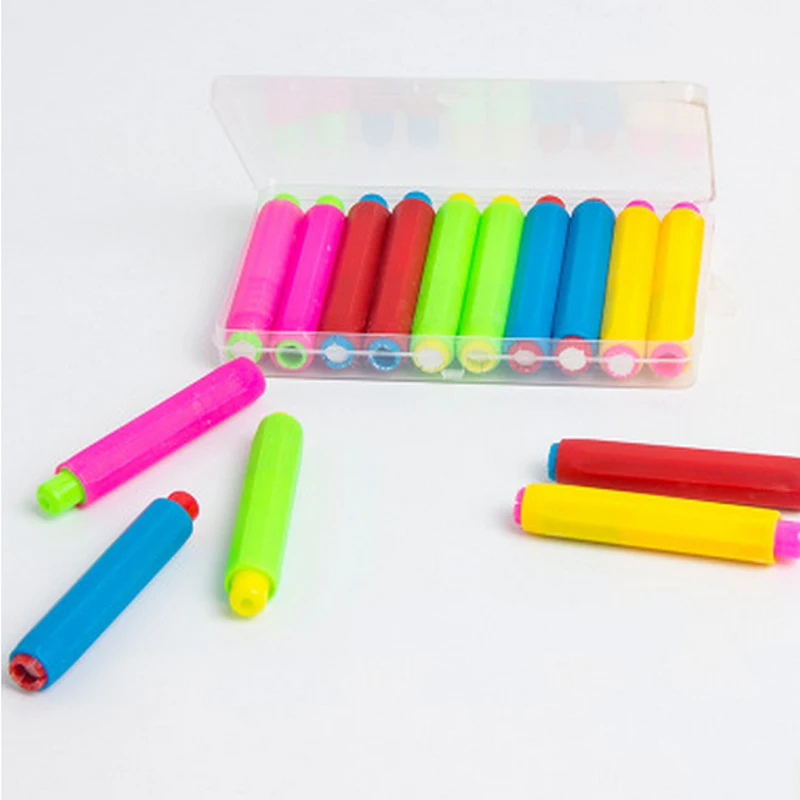 10 шт. держатели для рисования мелом 5 цветов|chalk holders for teachers|chalk holderschool chalk holder |