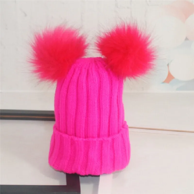 Hot Sale Baby Kids Cute Pom Beanie Warm Knitted Bobble Fur Pompom Hat Winter Hats For Kids Xmas Gift
Hot Sale Baby Kids Cute Pom Beanie Warm Knitted Bobble Fur Pompom Hat Winter Hats For Kids Xmas Gift