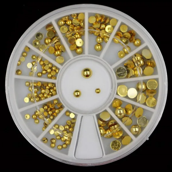 1 Wheel 3d Nail Charms Gold/Silver Mixed Nail Pearls Gems Nail Art Rhinestones Shiny Flatback Nail Studs Charm DIY
1 Wheel 3d Nail Charms Gold/Silver Mixed Nail Pearls Gems Nail Art Rhinestones Shiny Flatback Nail Studs Charm DIY