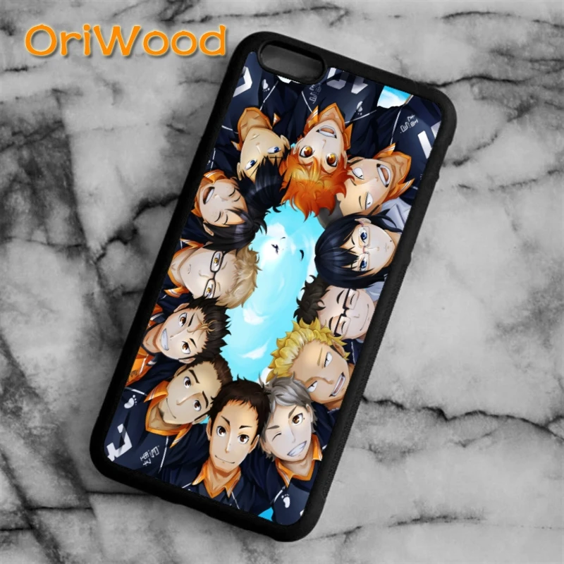 Чехол OriWood Haikyuu для iPhone 5 6 s 7 8 plus X XR XS 11 12 pro max Samsung Galaxy S6 S7 edge S8 S9 S10 plus|cover for iphone|case
