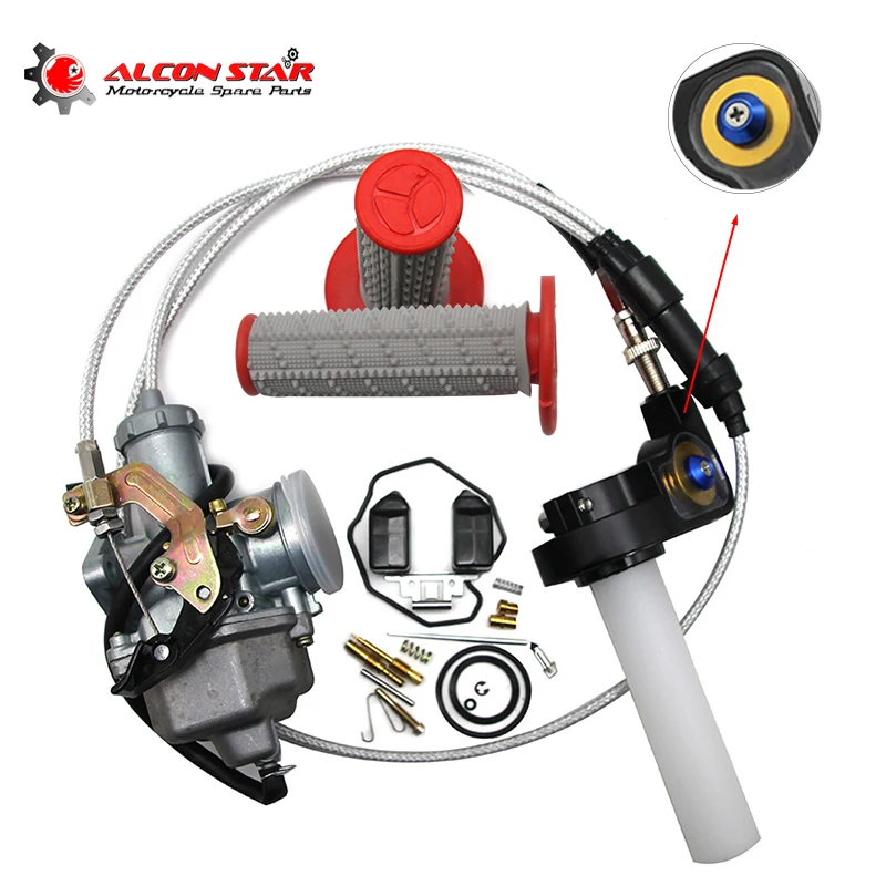 Alconstar Keihin PZ30B мотоциклетный Карбюратор с ручкой дроссельной заслонки Ремонтный