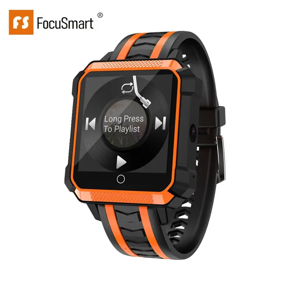 Смарт часы FocusSmart H7 для мужчин водонепроницаемые gps умные Android 4G напоминания о