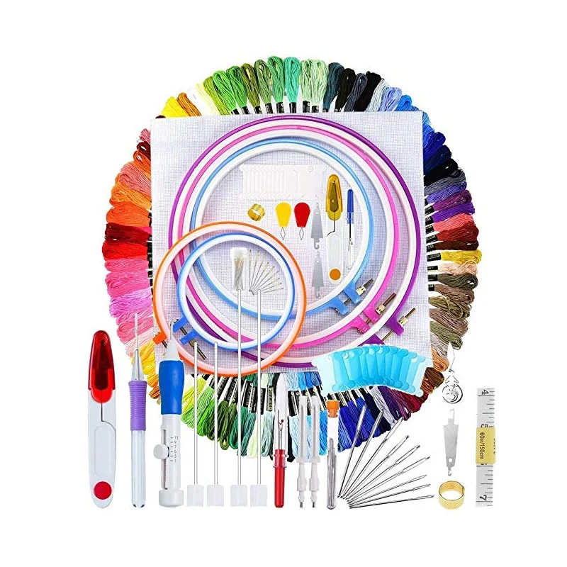 Craft DIY -Magic Patterns Punch Needle Kit Craft Tool Embroidery Pen Set, Threads for Sewing Knitting DIY Threaders
Craft DIY -Magic Patterns Punch Needle Kit Craft Tool Embroidery Pen Set, Threads for Sewing Knitting DIY Threaders