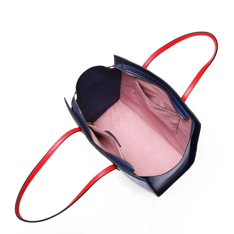 2020 New Fashion Genuine Leather Wing Bag Simple Style Women Leather Handbag Big Volume Shopping Bag Casual Women Tote
2020 New Fashion Genuine Leather Wing Bag Simple Style Women Leather Handbag Big Volume Shopping Bag Casual Women Tote