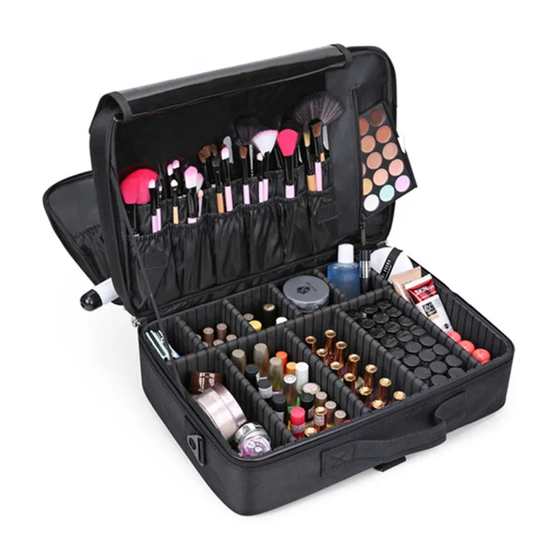 High Quality Make Up Bag Professional Makeup Case Makeup Organizer Bolso Mujer Cosmetic Case Large Capacity Storage Bag
High Quality Make Up Bag Professional Makeup Case Makeup Organizer Bolso Mujer Cosmetic Case Large Capacity Storage Bag