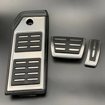 Car Brake Accelerator Footrest Pedal for Audi A1 A3 A4 B8 B9 A5 A6 A7 Q3 Q7 For Touareg/Porsche Cayenne Macan/Skoda Seat (LHD)